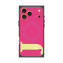 プレミアムスクエアケース with MagSafe［ オリジナル - initial color - J pink ］