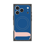 プレミアムスクエアケース with MagSafe［ オリジナル - initial color - J navy ］