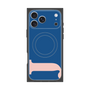 プレミアムスクエアケース with MagSafe［ オリジナル - initial color - J navy ］