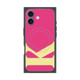 プレミアムスクエアケース with MagSafe［ オリジナル - initial color - K pink ］