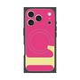 プレミアムスクエアケース with MagSafe［ オリジナル - initial color - L pink ］