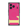 プレミアムスクエアケース with MagSafe［ オリジナル - initial color - L pink ］
