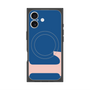 プレミアムスクエアケース with MagSafe［ オリジナル - initial color - L navy ］