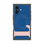プレミアムスクエアケース with MagSafe［ オリジナル - initial color - L navy ］