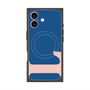 プレミアムスクエアケース with MagSafe［ オリジナル - initial color - L navy ］