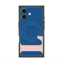 プレミアムスクエアケース with MagSafe［ オリジナル - initial color - L navy ］
