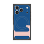 プレミアムスクエアケース with MagSafe［ オリジナル - initial color - L navy ］
