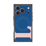 プレミアムスクエアケース with MagSafe［ オリジナル - initial color - L navy ］