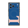 プレミアムスクエアケース with MagSafe［ オリジナル - initial color - L navy ］