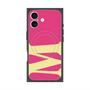 プレミアムスクエアケース with MagSafe［ オリジナル - initial color - M pink ］