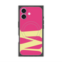 プレミアムスクエアケース with MagSafe［ オリジナル - initial color - M pink ］