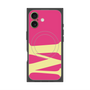 プレミアムスクエアケース with MagSafe［ オリジナル - initial color - M pink ］