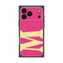プレミアムスクエアケース with MagSafe［ オリジナル - initial color - M pink ］