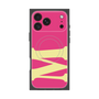プレミアムスクエアケース with MagSafe［ オリジナル - initial color - M pink ］
