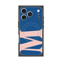 プレミアムスクエアケース with MagSafe［ オリジナル - initial color - M navy ］