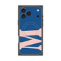 プレミアムスクエアケース with MagSafe［ オリジナル - initial color - M navy ］
