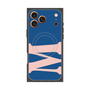 プレミアムスクエアケース with MagSafe［ オリジナル - initial color - M navy ］