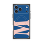 プレミアムスクエアケース with MagSafe［ オリジナル - initial color - M navy ］