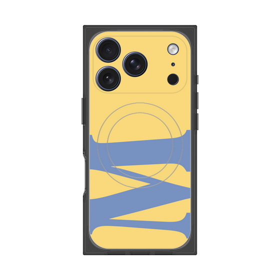 プレミアムスクエアケース with MagSafe［ オリジナル - initial color - M yellow ］