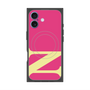 プレミアムスクエアケース with MagSafe［ オリジナル - initial color - N pink ］