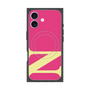 プレミアムスクエアケース with MagSafe［ オリジナル - initial color - N pink ］