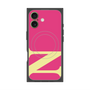 プレミアムスクエアケース with MagSafe［ オリジナル - initial color - N pink ］