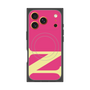 プレミアムスクエアケース with MagSafe［ オリジナル - initial color - N pink ］