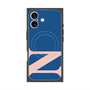 プレミアムスクエアケース with MagSafe［ オリジナル - initial color - N navy ］