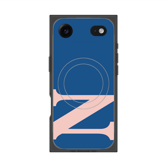 プレミアムスクエアケース with MagSafe［ オリジナル - initial color - N navy ］