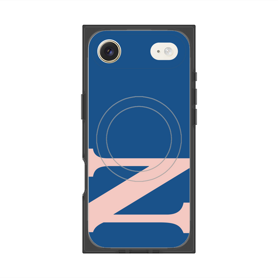 プレミアムスクエアケース with MagSafe［ オリジナル - initial color - N navy ］