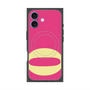 プレミアムスクエアケース with MagSafe［ オリジナル - initial color - O pink ］