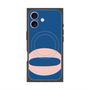プレミアムスクエアケース with MagSafe［ オリジナル - initial color - O navy ］