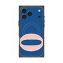プレミアムスクエアケース with MagSafe［ オリジナル - initial color - O navy ］