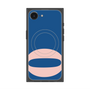プレミアムスクエアケース with MagSafe［ オリジナル - initial color - O navy ］