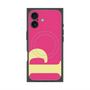 プレミアムスクエアケース with MagSafe［ オリジナル - initial color - P pink ］