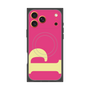 プレミアムスクエアケース with MagSafe［ オリジナル - initial color - P pink ］