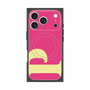 プレミアムスクエアケース with MagSafe［ オリジナル - initial color - P pink ］