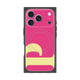 プレミアムスクエアケース with MagSafe［ オリジナル - initial color - P pink ］