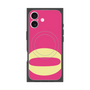 プレミアムスクエアケース with MagSafe［ オリジナル - initial color - Q pink ］