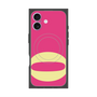 プレミアムスクエアケース with MagSafe［ オリジナル - initial color - Q pink ］