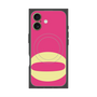 プレミアムスクエアケース with MagSafe［ オリジナル - initial color - Q pink ］