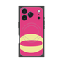 プレミアムスクエアケース with MagSafe［ オリジナル - initial color - Q pink ］