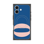 プレミアムスクエアケース with MagSafe［ オリジナル - initial color - Q navy ］