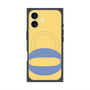 プレミアムスクエアケース with MagSafe［ オリジナル - initial color - Q yellow ］