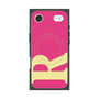 プレミアムスクエアケース with MagSafe［ オリジナル - initial color - R pink ］