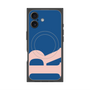 プレミアムスクエアケース with MagSafe［ オリジナル - initial color - R navy ］