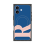プレミアムスクエアケース with MagSafe［ オリジナル - initial color - R navy ］