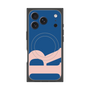 プレミアムスクエアケース with MagSafe［ オリジナル - initial color - R navy ］