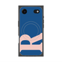 プレミアムスクエアケース with MagSafe［ オリジナル - initial color - R navy ］