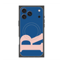 プレミアムスクエアケース with MagSafe［ オリジナル - initial color - R navy ］